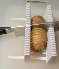 Hasselback Potato Cutter (Slicer) – Version 2 3D Printer Model