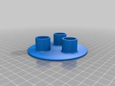 Candlestick 3D Printer Model