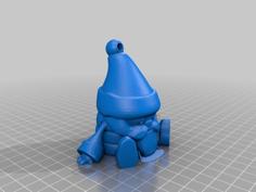 Articulated Christmas Toys With Supports 3D Printer Model