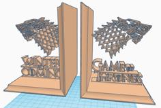 Aparador De Livros GoT 3D Printer Model