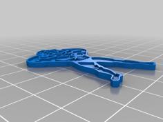 Strength Perk Pin 3D Printer Model