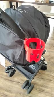 Cupholder For GB Qbit LTE Stroller 3D Printer Model