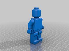 Lego Inspired Minifig 3D Printer Model