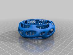 Beautiful Chunky Bracelet – Voronoi Style 3D Printer Model