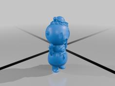 Chibi Godzilla Chiitan 3D Printer Model