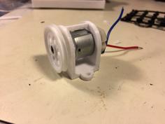 Toy Electric Motor Mount 3D Printer Model