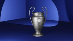 Champions League Trophy 3D Printer Model