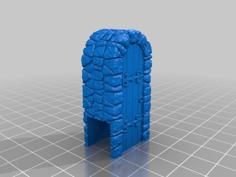 Dungeon Door 3D Printer Model