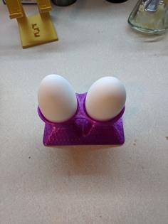 Countertop Egg Holder 3D Printer Model