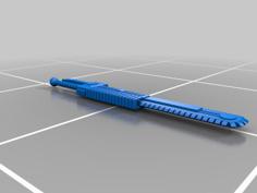 Chainsaw Sword 3D Printer Model