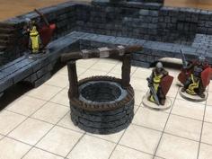 ScatterBlocks: Village Well (28mm/Heroic Scale) 3D Printer Model