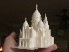 Sacré Cœur Basilica On Montmartre, Paris 3D Printer Model