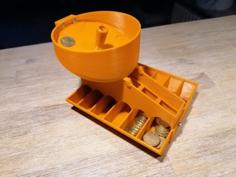 Multi Coin Sorter / Münzsortierer Für Euro Und Andere Währungen – Easy Print – 3D Printer Model