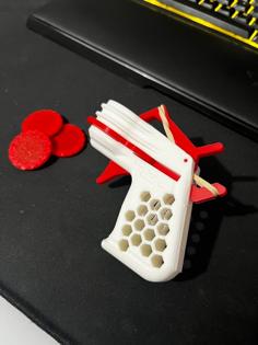 6-Disc Shooter Improved 3D Printer Model