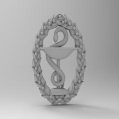 Medicine Emblem For CNC 3D Printer Model