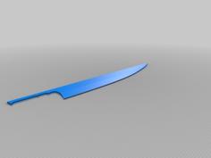 Ichigo’s Sword-Zangetsu 3D Printer Model