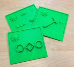 Noah’s Ark Tactile Picture Book 3D Printer Model