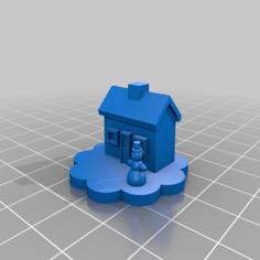 Gingerbread House 3D Printer Model