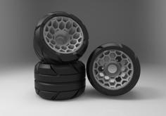 Street Wheels For Longboard 3D Printer Model