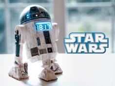 R2D2 Clock & Timer 3D Printer Model