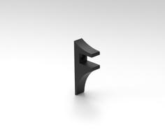 Shelf Support / Bracket 15mm (invisible Screw) 3D Printer Model