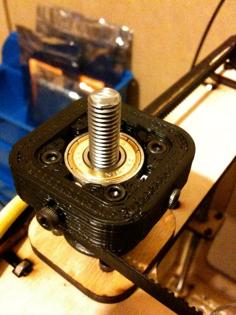 Locking Bearing Bracket For Makerbot Cupcake 3D Printer Model