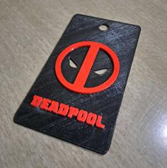 Porta Sube De Deadpool 3D Printer Model