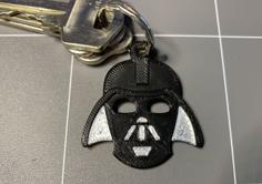 Darth Keyring 3D Printer Model