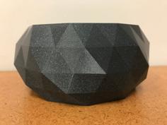 Low Poly Bowl 3D Printer Model