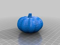 Fall Pumpkin 3D Printer Model