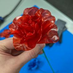 3D Printed Valentine’s Rose 3D Printer Model