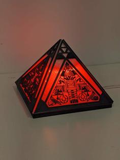 Star Wars Sith Holocron LED Strip 3D Printer Model