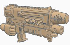 Combi-BoltRifle-Grav 3D Printer Model