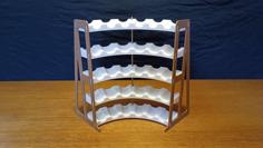 The Perfect Paint Rack – Corner Shelf 3D Printer Model