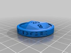 InspIration, Edge, Hero Point Token 3D Printer Model