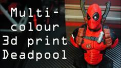 Deadpool Multicolour Remix For MMU And Palette 3D Printer Model