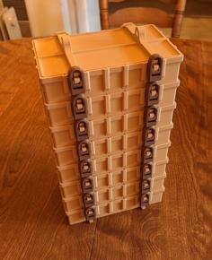 Stackable Organizer Box 3D Printer Model