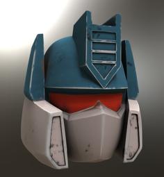 Soundwave Helmet Generation 1 3D Printer Model