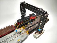 N Scale Railcar Float Apron/Slip 3D Printer Model