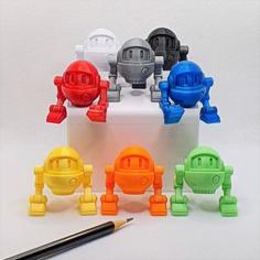 Kenji The Print-in-place Benchy Robot 3D Printer Model