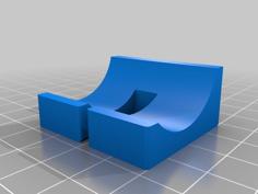 Simple Earbud Shelf 3D Printer Model