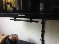 Wii Sensor Bar Holder Samsung LED TV 3D Printer Model