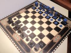 Minecraft Chess 3D Printer Model