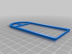 Door Frame With Window At Top 3D Printer Model