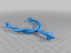 Larp Spurs 3D Printer Model