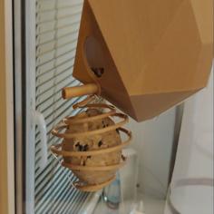 Bird Feeder For Fat Balls. 3D Printer Model