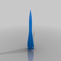 HAWK Missile MIM-23 3D Printer Model