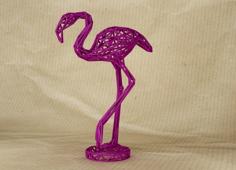 Flamingo Decor Lines 3D Printer Model