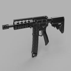 Printable Airsoft AR15 (PAAR15) AEG Body Kit (08.12.19) 3D Printer Model