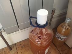 HomeBrew Airlock For 5L Water Bottle 3D Printer Model